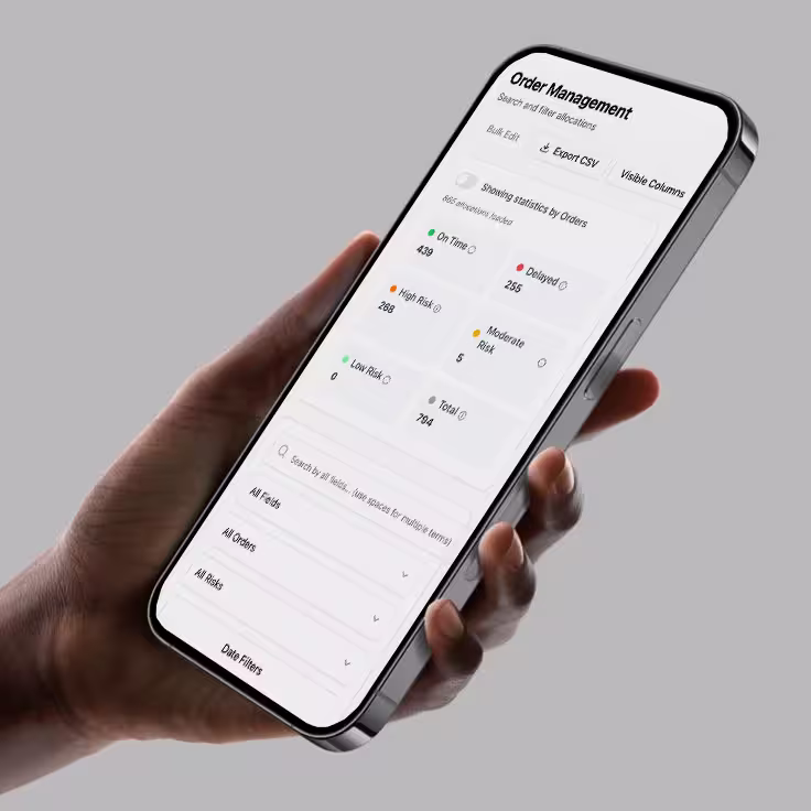 Real Time EDD Tracking